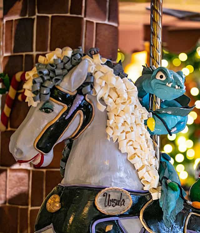 See how Cast Members make magic with 50th touches to stunning gingerbread displays