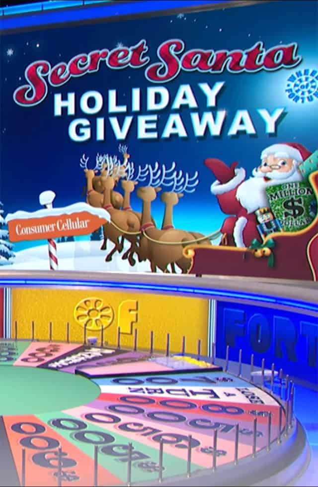 Wheel of Fortune Secret Santa Week to offer Disney Prizes