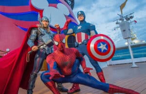 Check out the new changes to Disney Cruise's Marvel Day at Sea