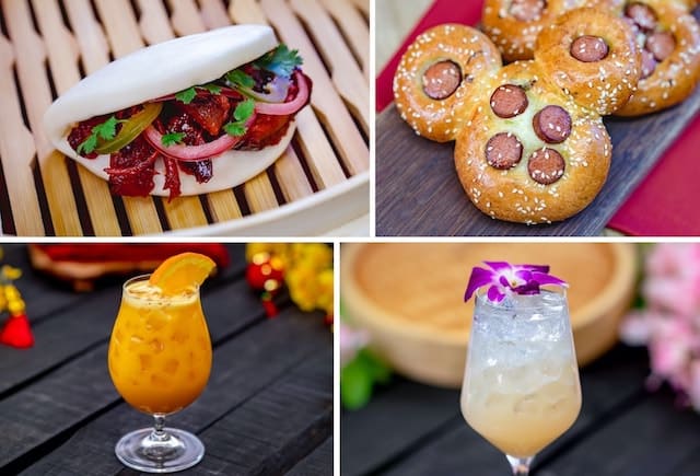 Check out the Foodie Guide for Lunar New Year in Disney Parks