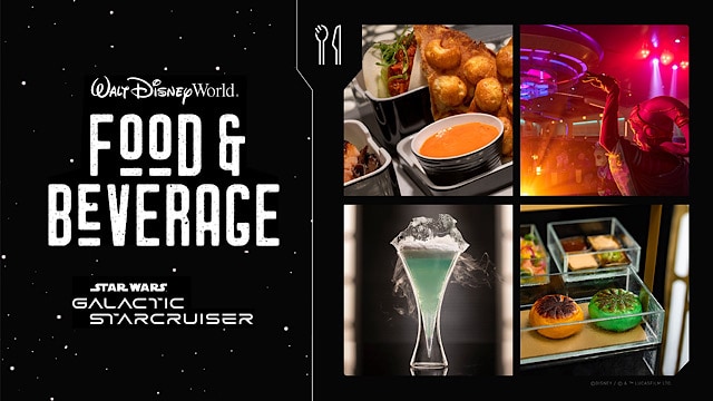 Star Wars Galactic Starcruiser's Unique Food and Beverages Choices Thrill all the Senses