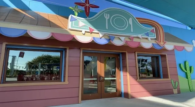 Miss Rabbit’s Diner at the new Peppa Pig Theme Park is not to be missed!