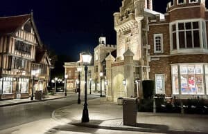 See the Beautiful Gardens and Charming Shops at Epcot's United Kingdom Pavilion