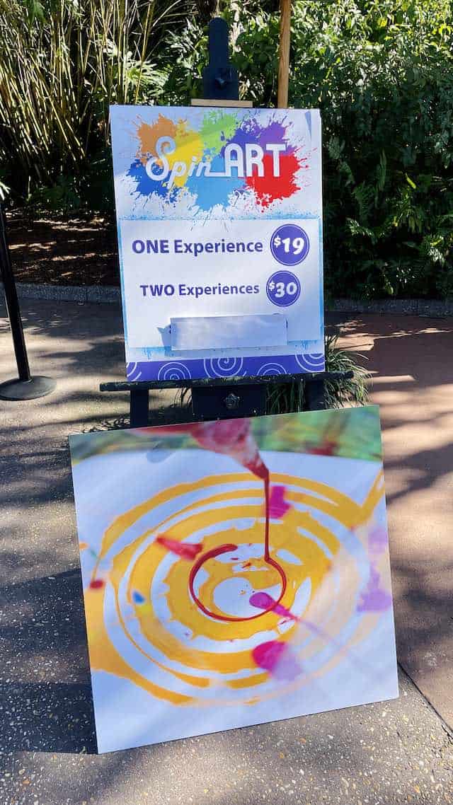 There's a Fun NEW Spin Art Experience Coming to the 2020 Epcot  International Festival of the Arts!