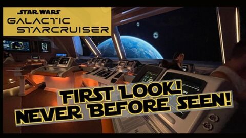 VIDEO: First look at the Star Wars Galactic StarCruiser in Walt Disney World
