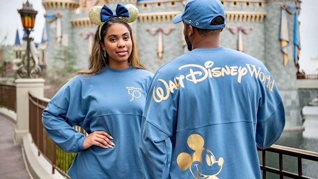 Take a First Look at New 50th Anniversary Merchandise Lines Coming to Disney World