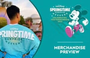 Check Out The runDisney Springtime Surprise Merchandise HERE