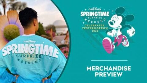 Check Out The runDisney Springtime Surprise Merchandise HERE