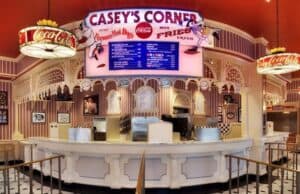 Take me out to Casey's Corner at the Magic Kingdom!
