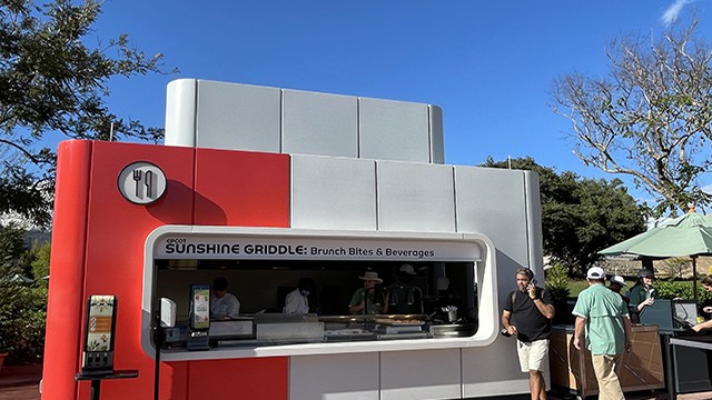 Do not skip Sunshine Griddle kitchen at EPCOT's Flower and Garden Festival