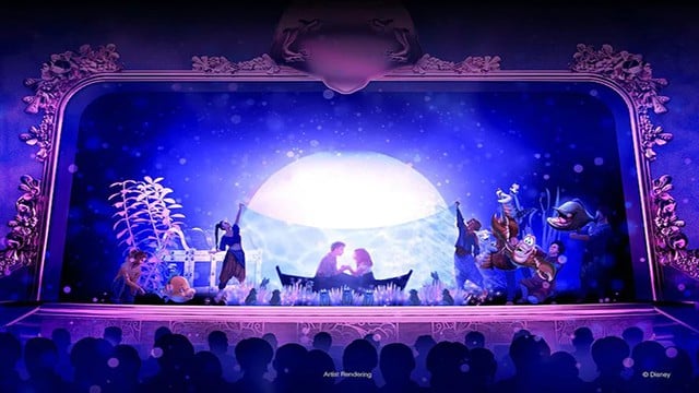 New scenes from The Little Mermaid original show