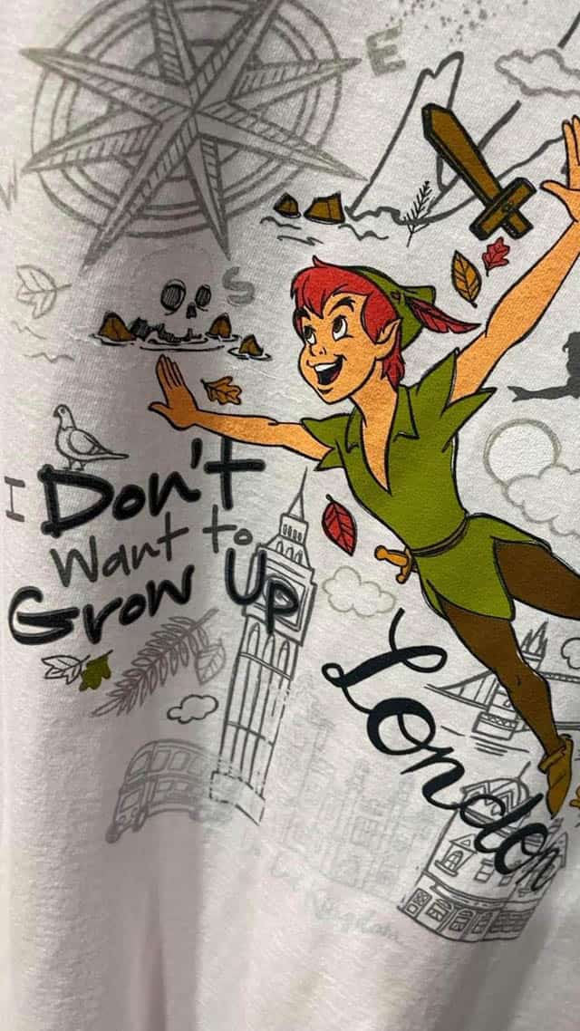 Check out the New Peter Pan Merchandise at the Flower and Garden Festival