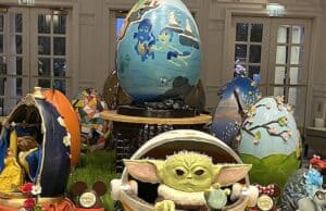 Check Out these Amazing Disney Eggs on Display along the Boardwalk