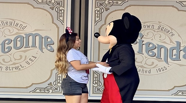 What it is like hugging characters again at Disney