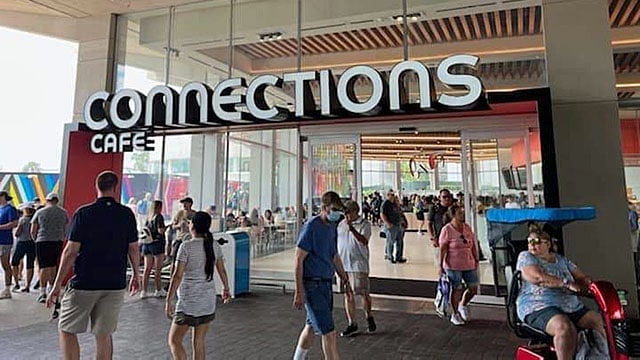 See How EPCOT Guests Got to Eat at the New Connections Cafe and Eatery Today