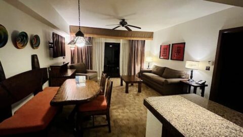 We love the 1 bedroom villas at Disney’s Animal Kingdom Lodge and you will too!