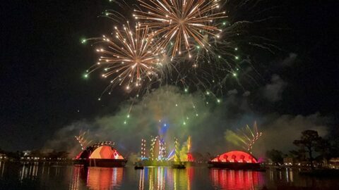 Fire Incident at Disney World during a nighttime show