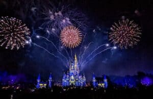 Fireworks will take place overnight at Walt Disney World