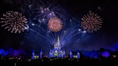 Fireworks will take place overnight at Walt Disney World