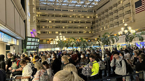 Canceled flights and fights cause chaos at the Orlando Airport