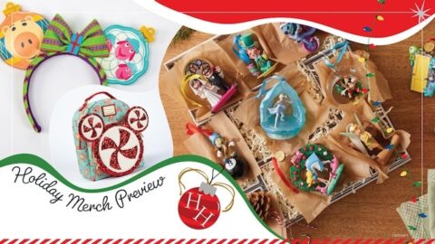 Disney Halfway to the Holidays Merchandise Preview