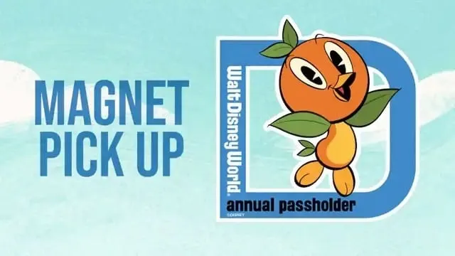 Disney Just Announced a New Free Orange Bird AP Magnet