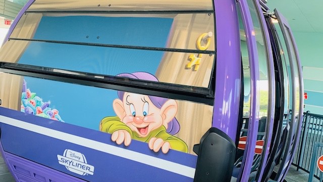 Disney's Skyliner is not operating as normal right now
