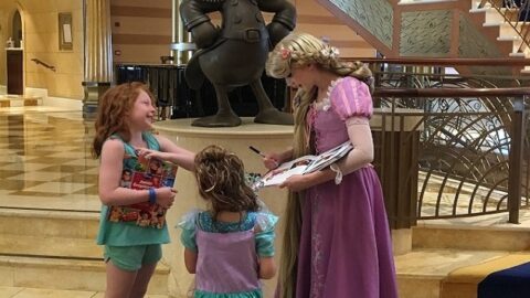 Pre-Cruise Booking Returns For a Popular Meet and Greet On Disney Cruise Line