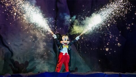 New Progress of Fantasmic! attraction at Disney’s Hollywood Studios