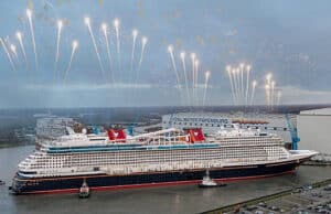 Disney Wish test sailing