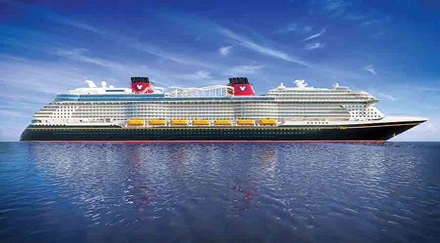 Video: New Disney Cruise Line Ship Arrives at Port Canaveral
