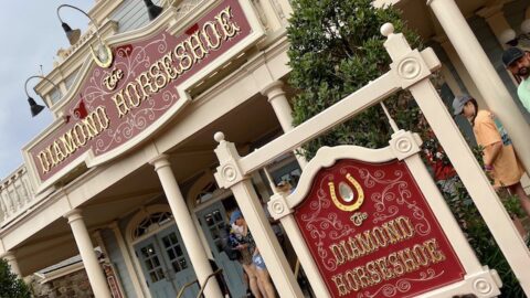 The Diamond Horseshoe is mediocre dining in Magic Kingdom