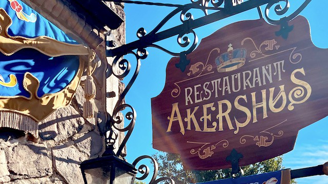 Disney hosted an amazing dining experience at Akershus even though it is closed