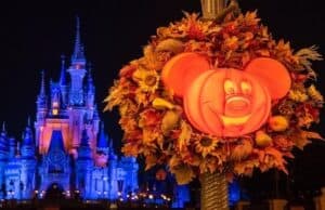 They are Back! Where to find Mickey Pumpkin Wreaths at Magic Kingdom