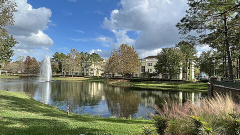 How do Disney Resorts accommodate new guests during a hurricane?