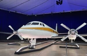 A Closer Look at Walt Disney's Personal Plane out on Display at D23