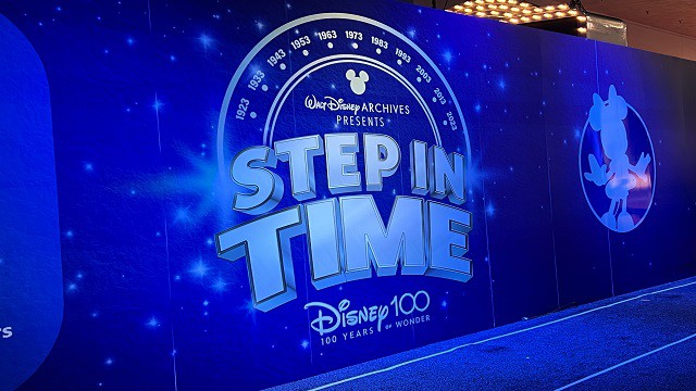 Visiting the Step In Time Pavilion at Disney's D23 Expo