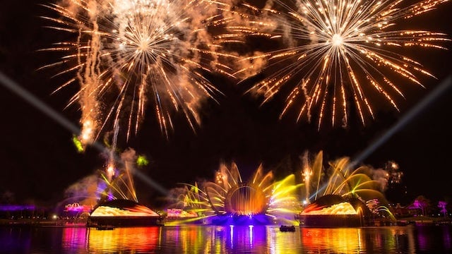 Fire Occurs at EPCOT after nighttime show