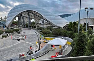 Check out the latest pictures of the Tron construction