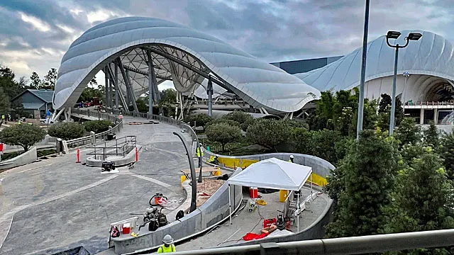 Check out the latest pictures of the Tron construction