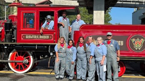 Disney World gets ready for the popular railroad return with a cool video