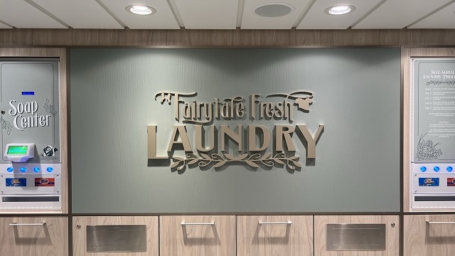 Laundry Amenities Aboard the New Disney Wish