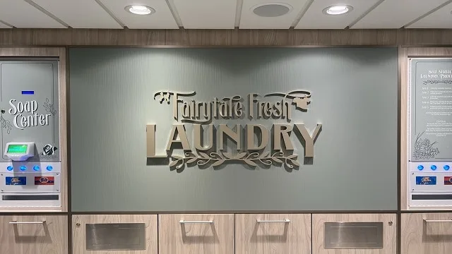 Laundry Amenities Aboard the New Disney Wish