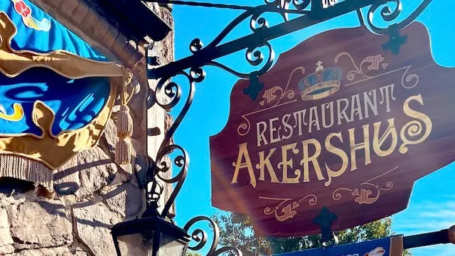 Reopening date for Akershus at Epcot with new changes
