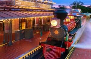 Walt Disney World Railroad spotted OUTSIDE the Magic Kingdom