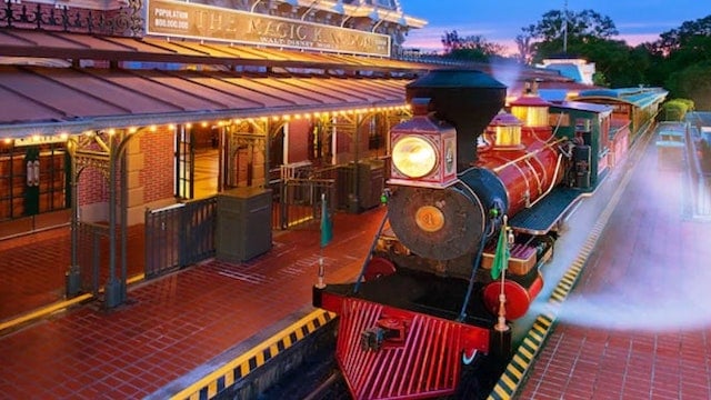 Walt Disney World Railroad spotted OUTSIDE the Magic Kingdom