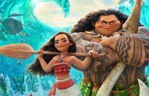 A sign that a new Moana attraction is coming to Disney World