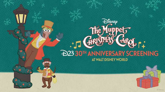 A Special Muppet Christmas Carol Screening in Disney World