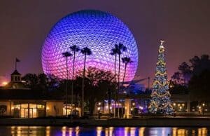 EPCOT gets a new nighttime light show this holiday season