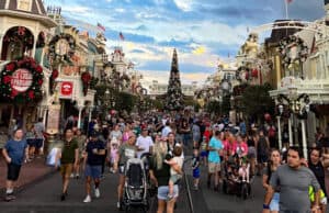 Take a look at Magic Kingdom's new Christmas decorations and merchandise